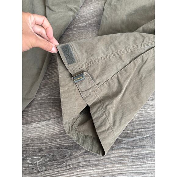 Abercrombie Fitch Pants Men M Green VTG 90s Y2K Paratrooper Baggy Cargo Wide Leg - Picture 11 of 14